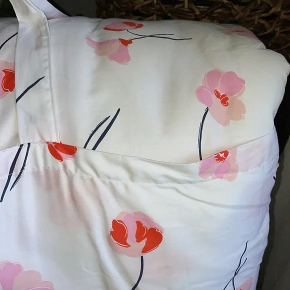 🌸Kate Spade Falling Poppies Comforter Set 🌸 NWT! Full/Queen Size - Picture 6 of 16
